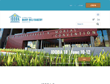 Tablet Screenshot of iddba.org